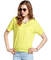 ガーベラレディース ストリートファッション シンプル リラックス 綿質 丸首 Tシャツ mb10954-1