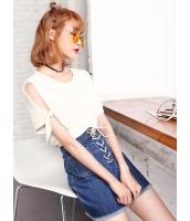 ガーベラレディース 韓国風 ファッション コーデアイテム ゆったり Tシャツ mb12012-2