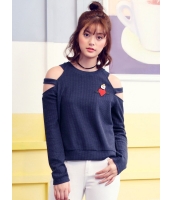 ガーベラレディース 韓国風 ファッション 丸首 プルオーバー 長袖 セーター mb12292-2
