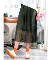 ガーベラレディース 韓国風 ファッション コーデアイテム レース プリーツ スカート mb12302-1