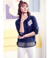ガーベラレディース 韓国風 ファッション 丸首 Tシャツ mb12305-1