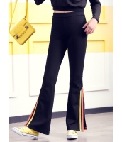 ガーベラレディース 韓国風 ファッション シンプル おおらか スウェットパンツ ブーツカットパンツ ベルボトム mb12330-1