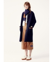 ガーベラレディース ミディアムコート  韓国風 ファッション リラックス 柔らか 文字入り セーター mb12557-1