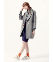 ガーベラレディース ミディアムコート  韓国風 ファッション mb12575-1