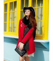 ガーベラレディース フリースコート ミディアムコート  韓国風 ファッション シンプル ファッション ウール 長袖 mb12624-2