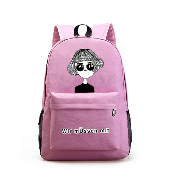男女兼用バッグ バックパック リュックサック レディースバッグ メンズバッグ シンプル 可愛い 学園風 大容量 qa10469-3