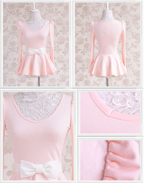 【即納】カットソ■Tシャツ■可愛いシリーズ-w3209 tk-w3209-pk-l【カラー：Pink】【サイズ：L】