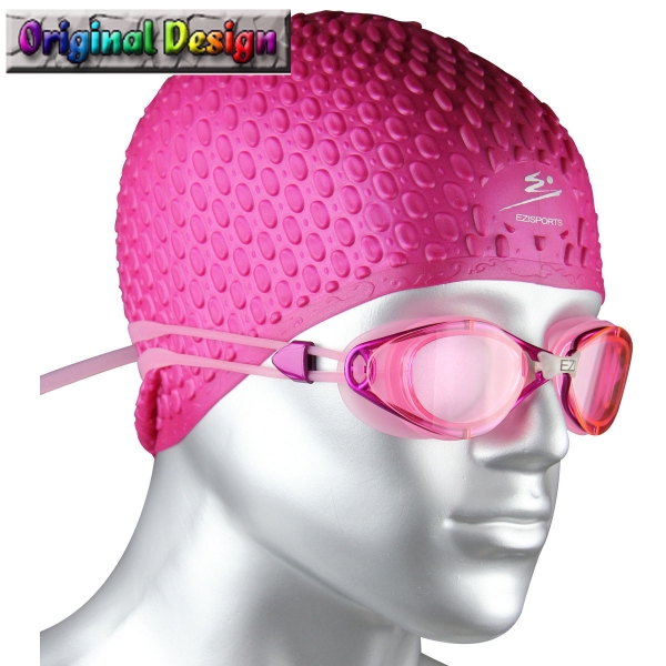 ビーチグッズ 水泳ゴーグル スイミングゴーグル スイムゴーグル 男女兼用 ピンク色　yd3057-3