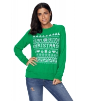 グリーン クリスマス セーター cc27788-9